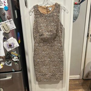 J. Crew Leopard Print Dress